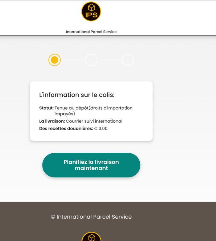 Ips International Parcel Service Frais De Douane